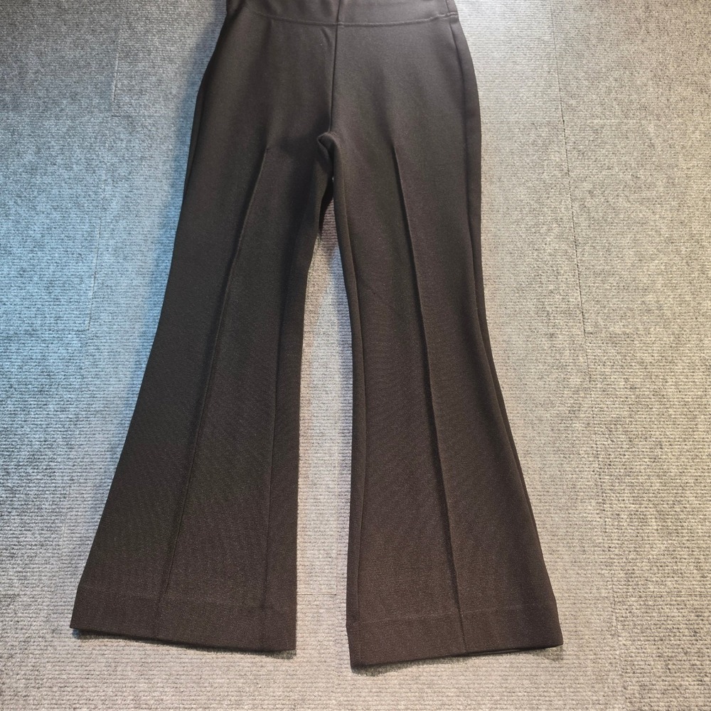 Maeve Flare Pants Women XXS Black Excellent High Rise Seamed Pull On Ponte